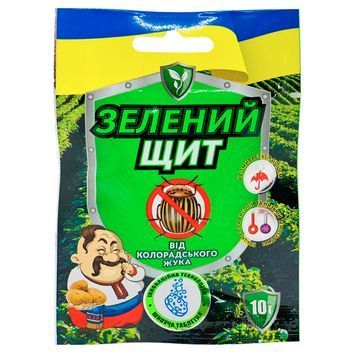 Зелений щит від колорадского жука 10 г (шипуча таблетка) 5199 фото