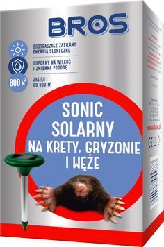 Брос відлякувач кротів на сонячній батареї 5120 фото