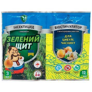 Зелений щит для цибулі та часнику 3мл+12мл 5175 фото