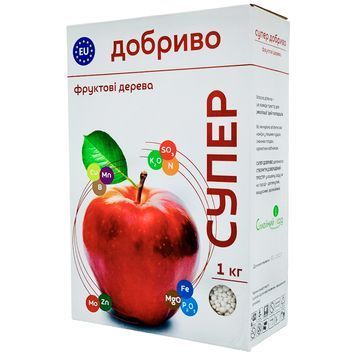 Супер Добриво для фруктових дерев 1 кг 4988 фото